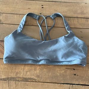 Blue Lululemon Sports Bra